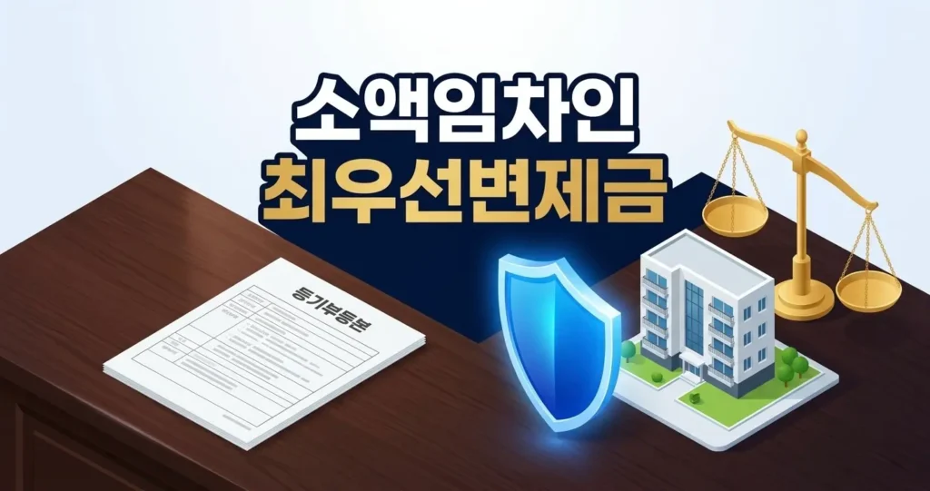 경매 절차 등기부등본보다 먼저 챙겨야 할 소액임차인 기준과 최우선변제금 계산법