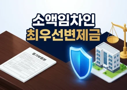 경매 절차 등기부등본보다 먼저 챙겨야 할 소액임차인 기준과 최우선변제금 계산법