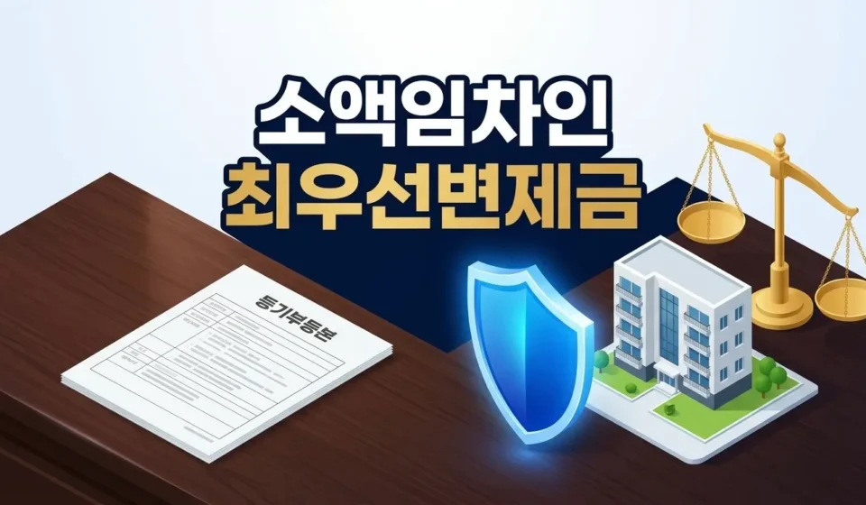 경매 절차 등기부등본보다 먼저 챙겨야 할 소액임차인 기준과 최우선변제금 계산법