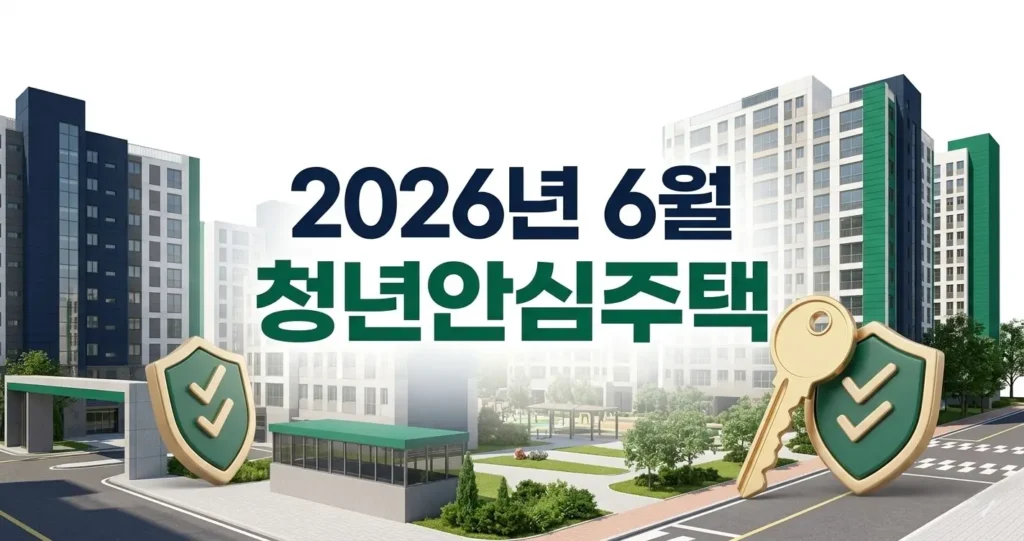 2026년 서울 청년안심주택 서초 호반써밋 및 중랑 에이트플레이스 완벽 비교
