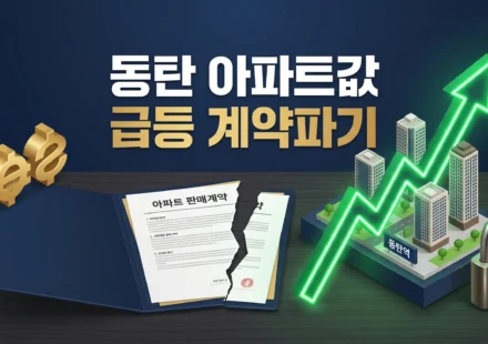 반도체 셔세권 동탄 아파트값 폭등에 배액배상 속출: 한 달 새 매물 30.9% 증발