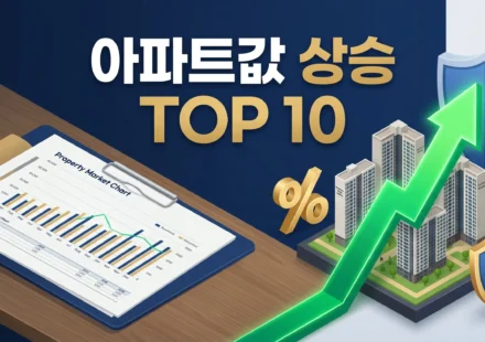 2026년 전국 아파트값 상승 TOP 10 강남·서초 초고가 단지 신고가 릴레이의 비밀