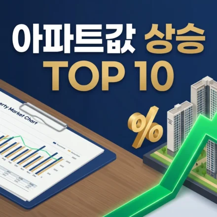2026년 전국 아파트값 상승 TOP 10 강남·서초 초고가 단지 신고가 릴레이의 비밀
