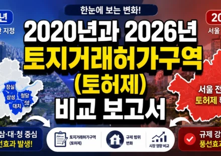 2020년 vs 2026년 비슷한 규제에 풍선효과 차이나는 이유