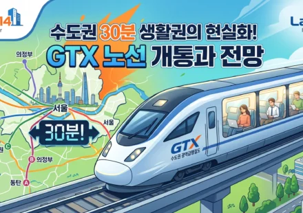 경기도 출퇴근 30분 컷? 지하 40m를 달리는 GTX의 모든 것