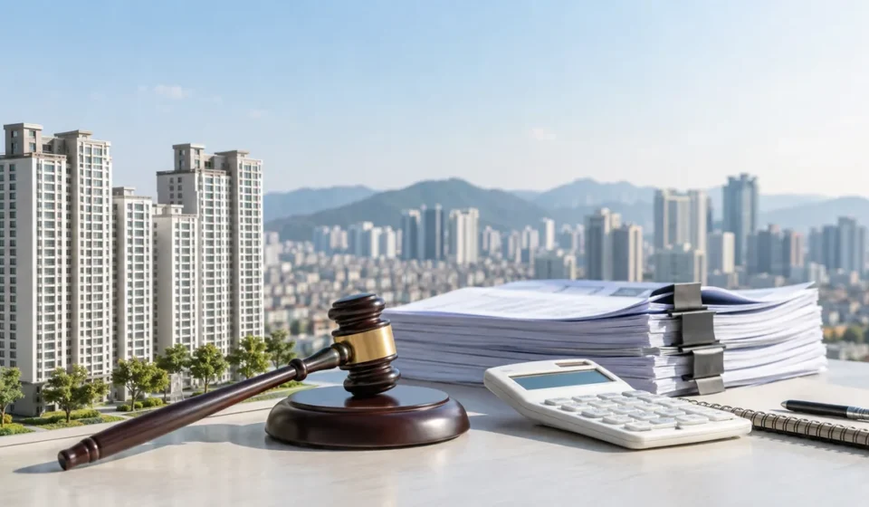 경매와 주거금융 정책자료를 정리한 부동산 브리핑 이미지
